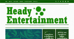 Desktop Screenshot of headyentertainment.com